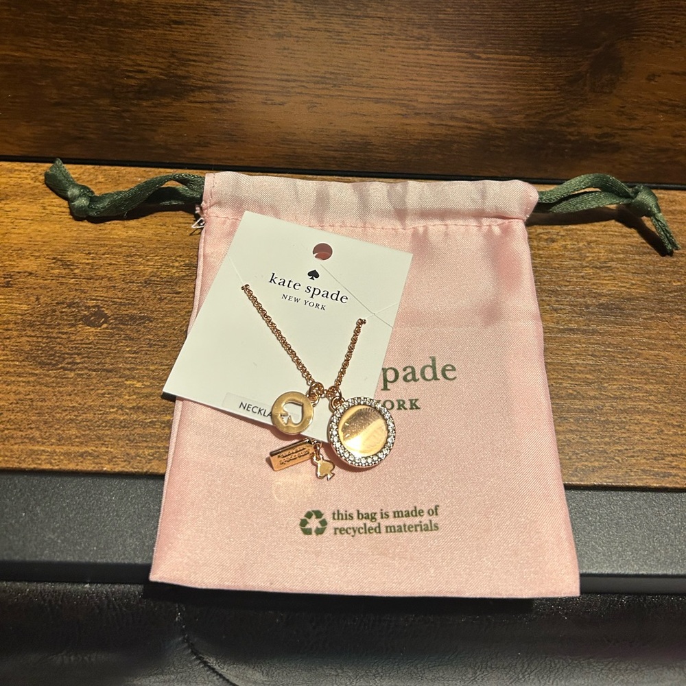 Kate Spade ♠️ Gold Charm Necklace